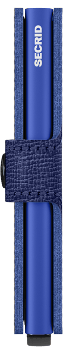 Miniwallet Crisple Cobalt side