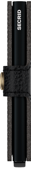Miniwallet Veg Black Black side