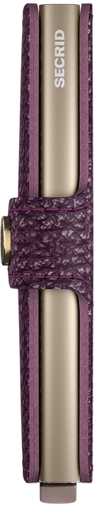 Miniwallet Pebble Grape Side