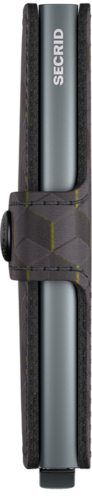 Miniwallet Optical Grey-Yellow Side