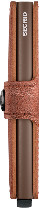 Miniwallet Vintage Cognac Brown