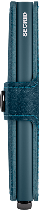 Miniwallet Basco Teal Plus Side