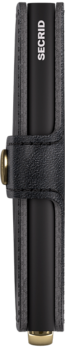 Miniwallet Emboss Diamond Black Plus Side
