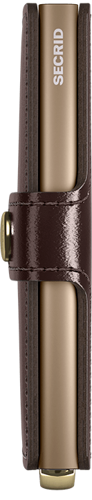 Miniwallet Naplak Mahogany Plus Side