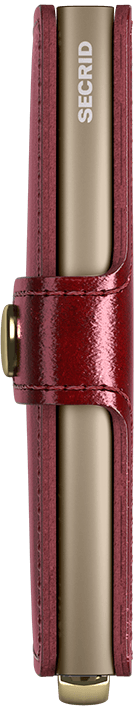 Miniwallet Naplak Red Plus Side