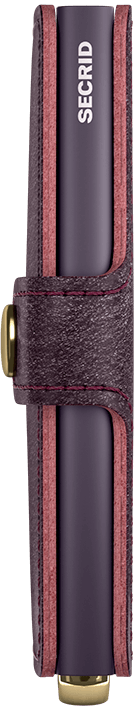 Miniwallet basco Bordeaux Plus Side