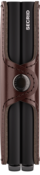 Twinwallet Dusk Dark-Brown Plus Side