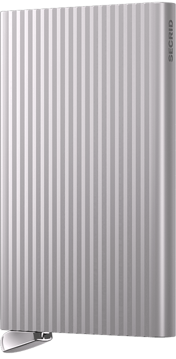 Cardprotector Fluted Silver+ Front