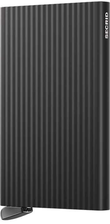 Cardprotector Fluted Black+ Front