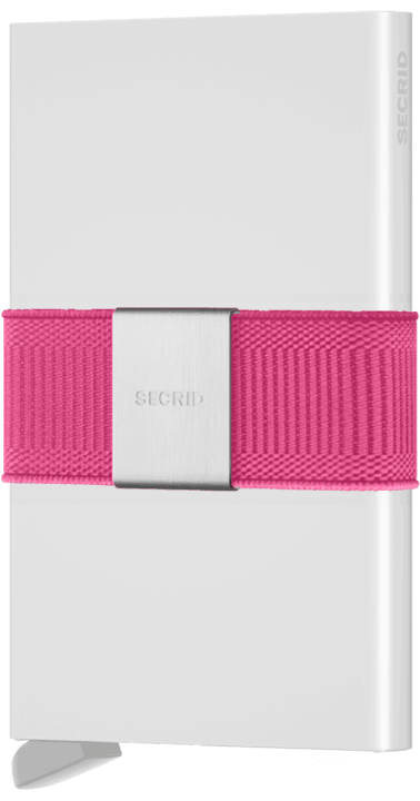 Front view image of moneyband-pink wallet