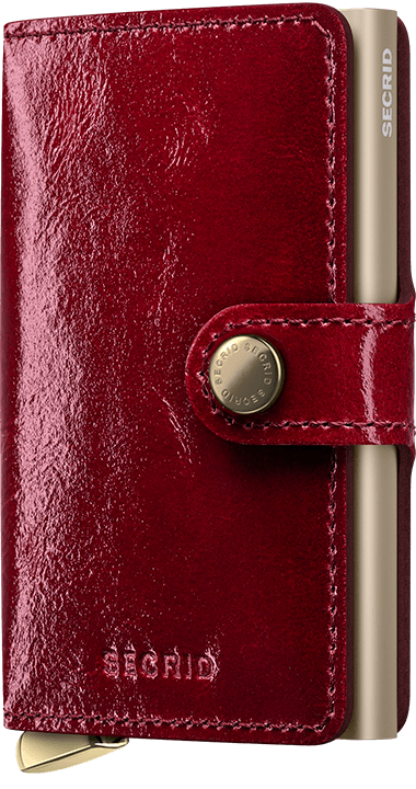 Miniwallet Naplak Red Plus Front