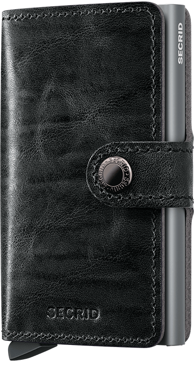 Secrid miniwallet dutch martin grey front