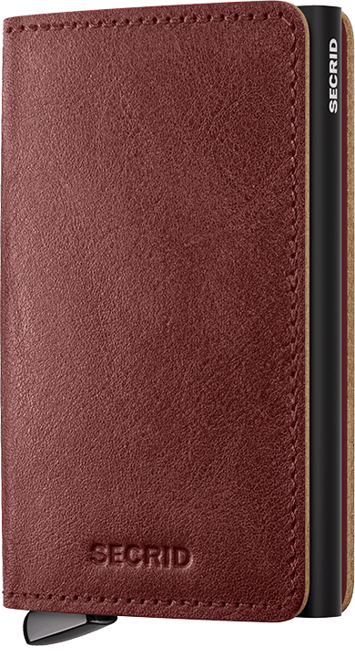 Slimwallet Basco Brown+ Front