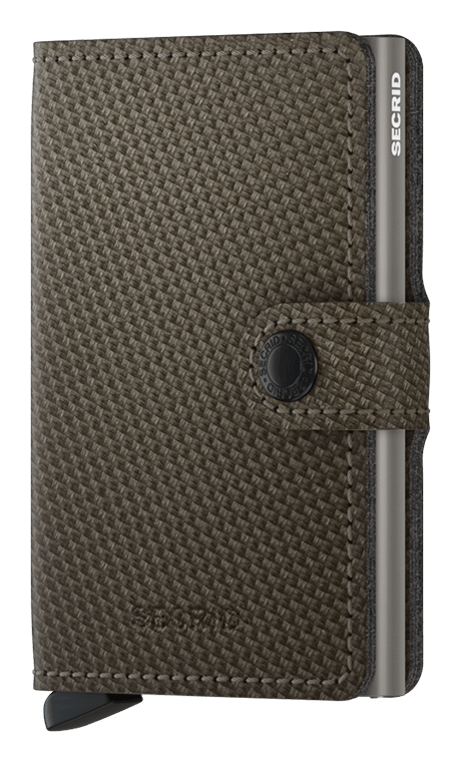 Miniwallet Carbon Khaki front