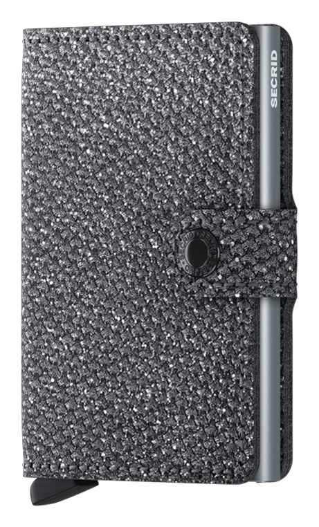 Miniwallet Sparkle Silver Front