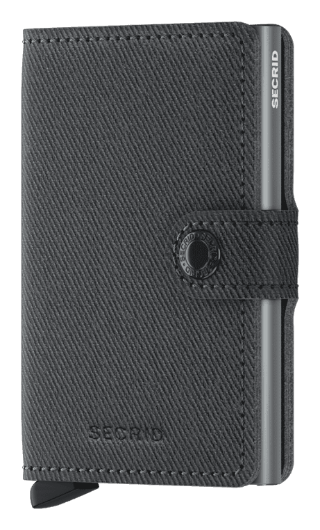 Miniwallet Twist Grey front