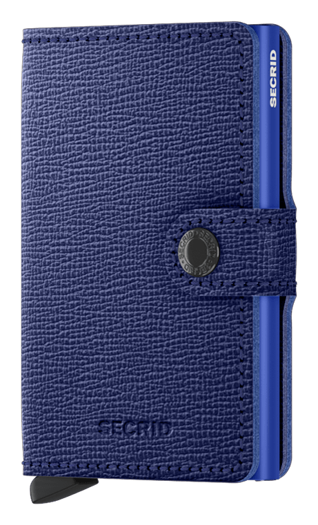 Miniwallet Crisple Cobalt front