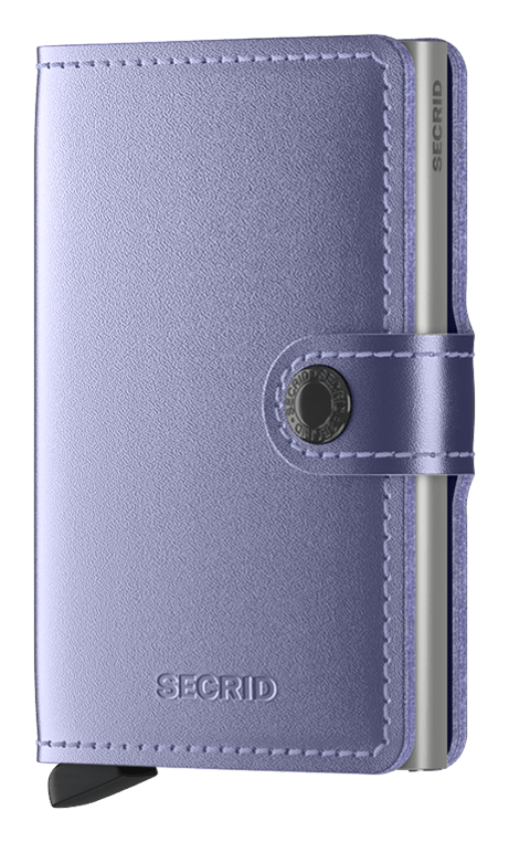 Miniwallet Metallic Lila front