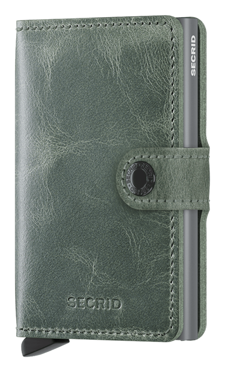 Miniwallet Vintage Sage Front