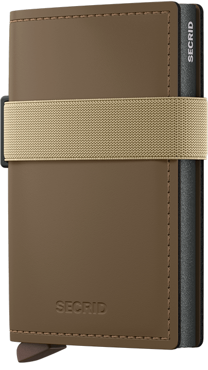 Bandwallet Matte Earth-Beige Front
