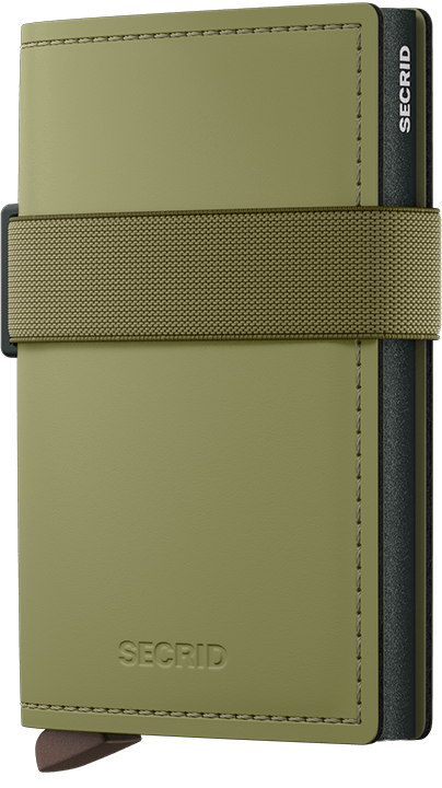 Bandwallet Matte Leaf-Khaki Front