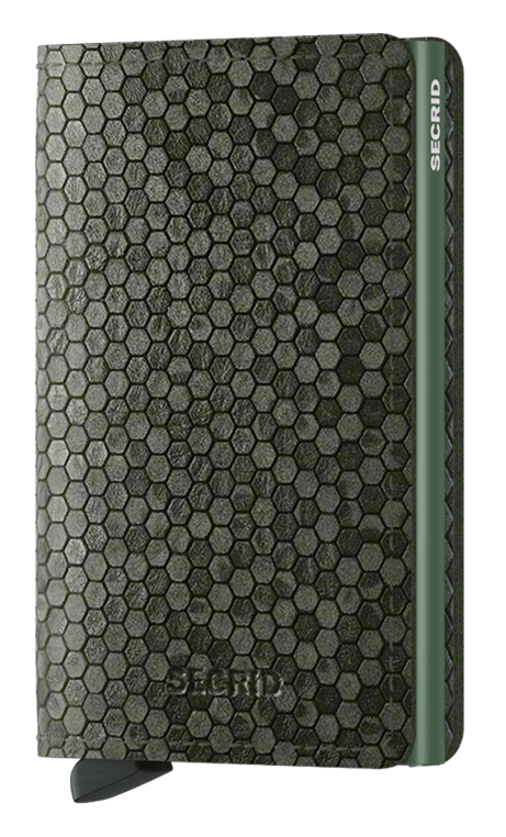 Slimwallet Hexagon Green