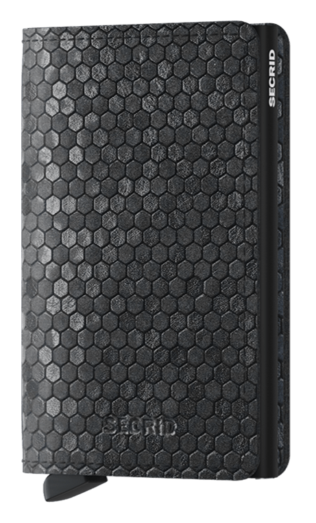 Slimwallet Hexagon Black