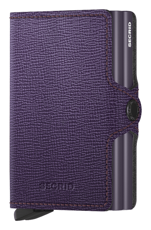 Twinwallet Crisple Purple front