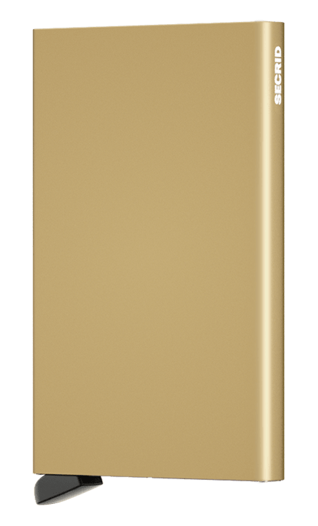 Secrid cardprotector gold front