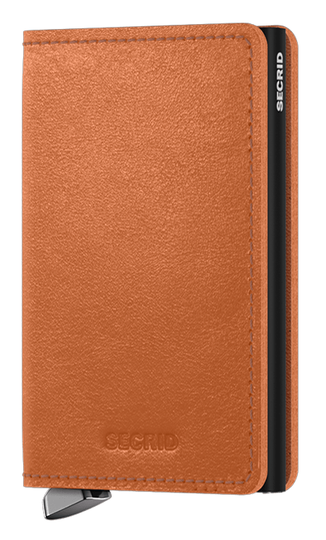 Secrid slimwallet basco cognac front