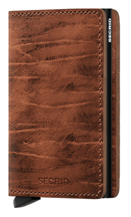 Front view image of slimwallet-dutch-martin-whiskey wallet