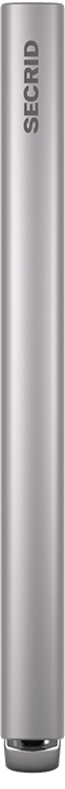 Cardprotector Fluted Silver+ Side