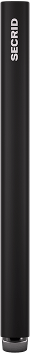 Cardprotector Fluted Black+ Side