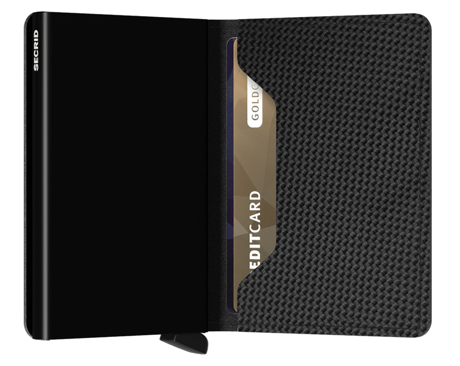 Slimwallet Carbon Black explore