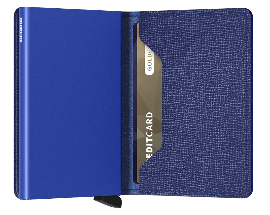 Slimwallet Crisple Cobalt expl