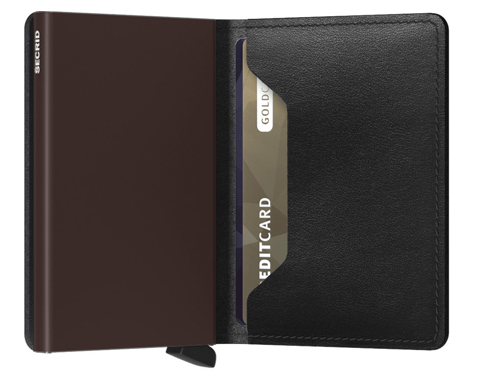 Slimwallet Original Black Brown