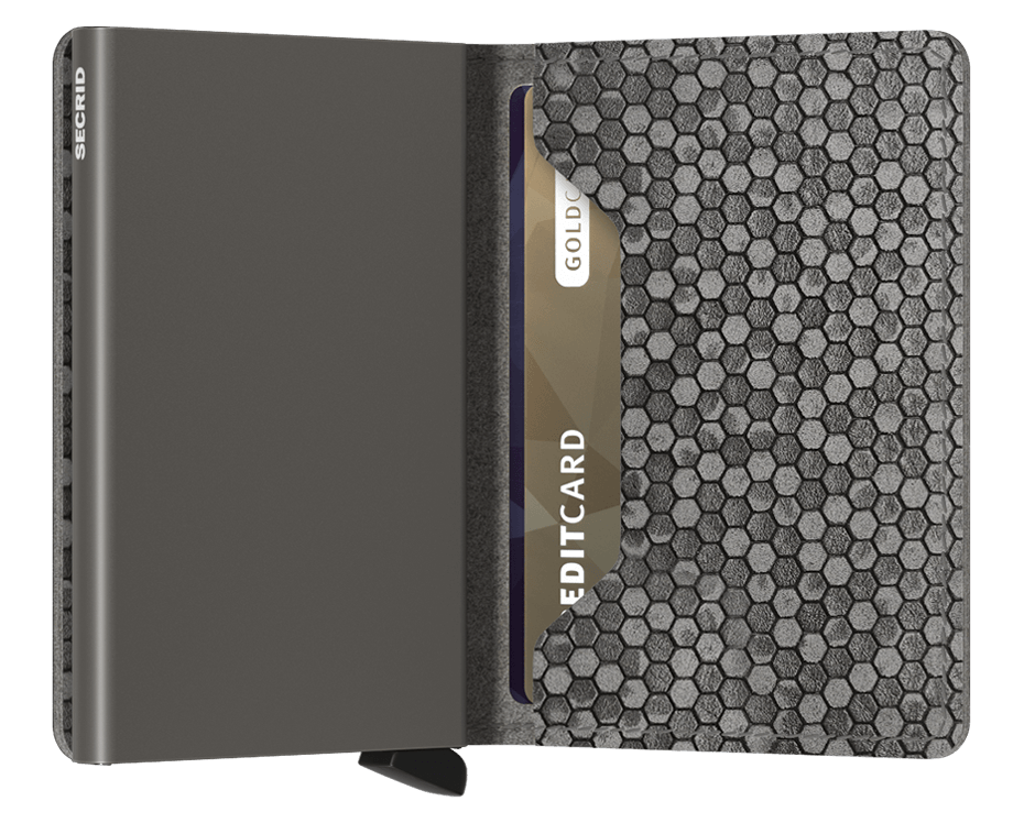 Slimwallet Hexagon Grey