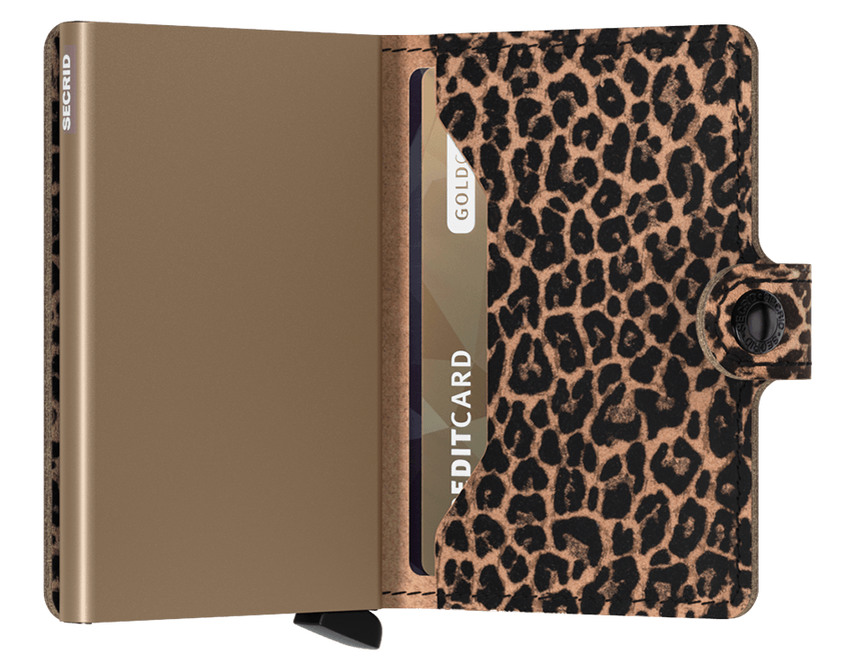 Miniwallet Leo Beige