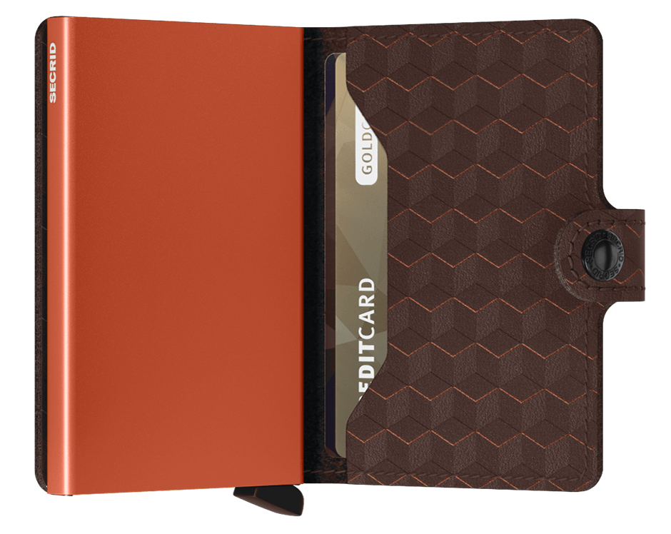 Miniwallet Optical Brown-Orange expl