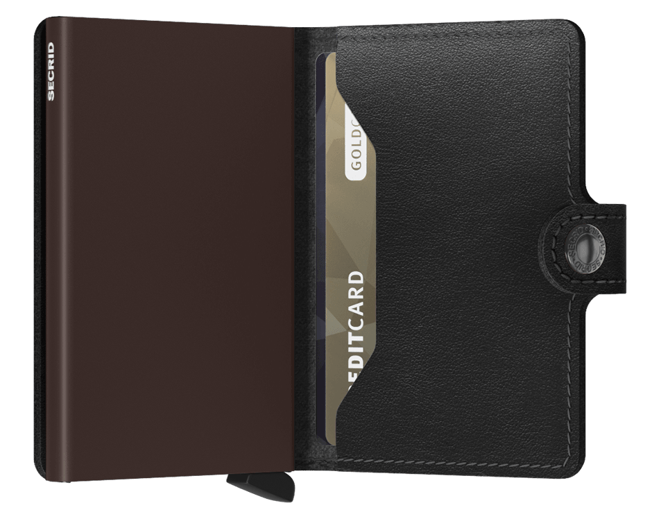 miniwallet original black brown