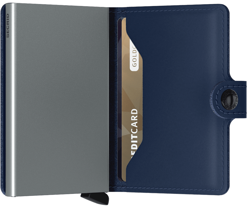 Miniwallet Original Navy-Silver expl