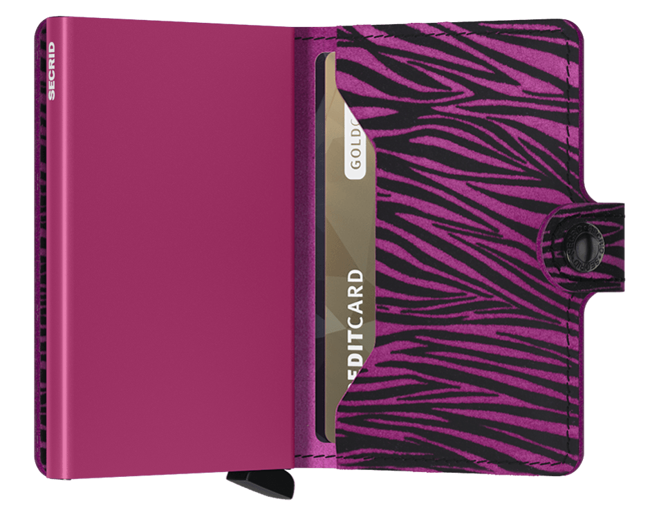 Miniwallet Zebra Fuchsia