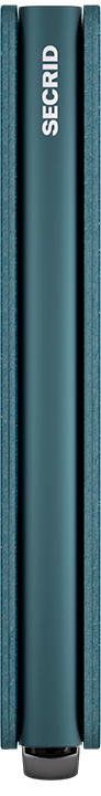 Slimwallet Basco Teal+ Side