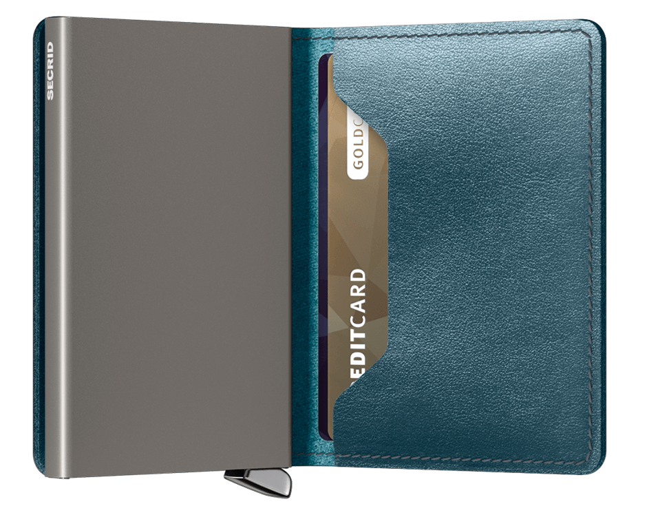 Secrid slimwallet dusk teal expl