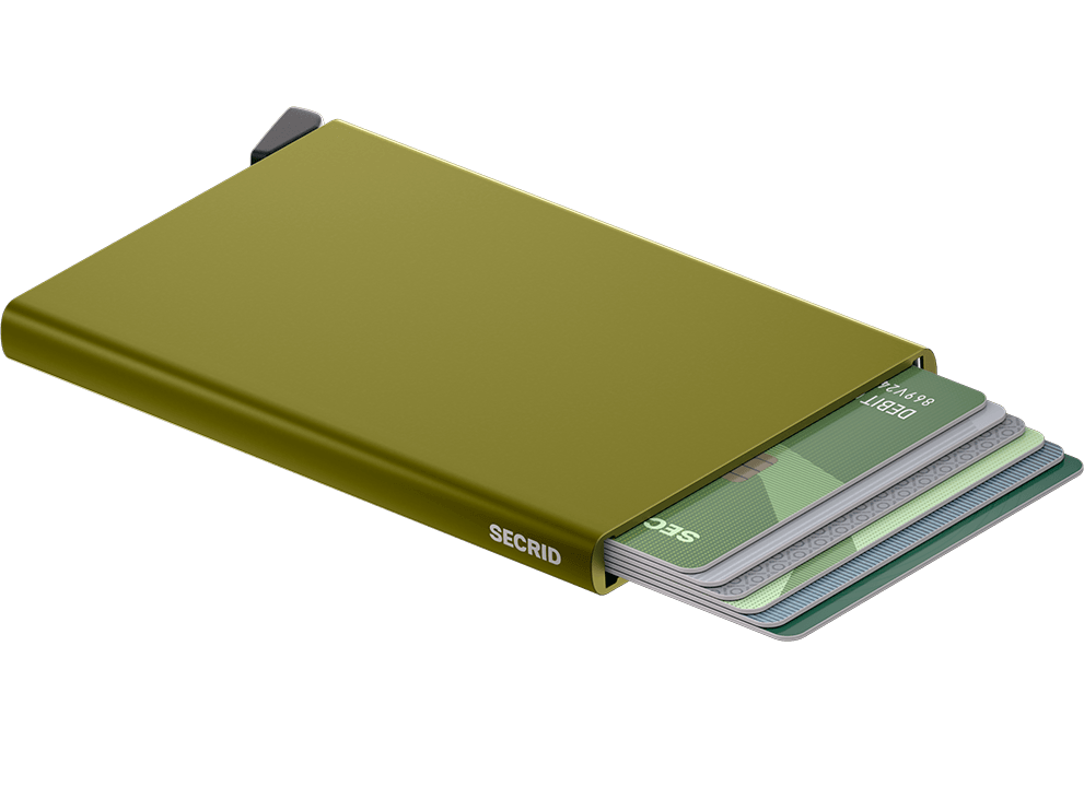 Secrid cardprotector kelp open