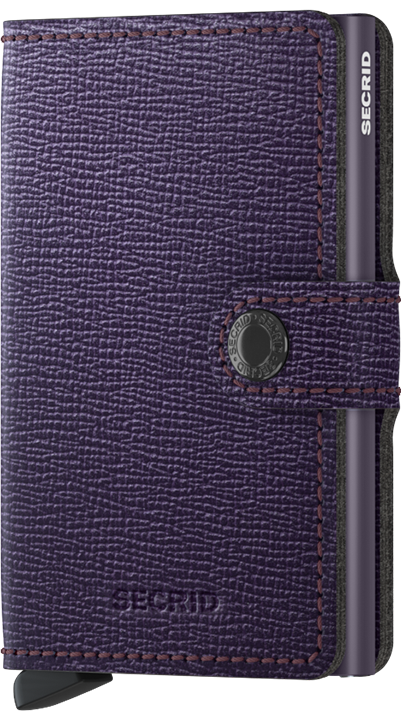 Miniwallet Crisple Purple front